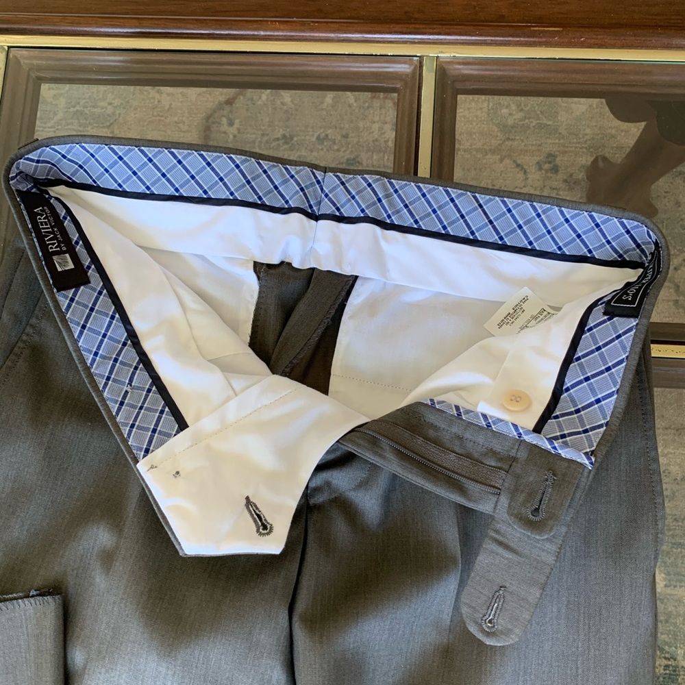❗️SALE❗️Riviera by Jack Victor men’s wool pant - Picture 4 of 8